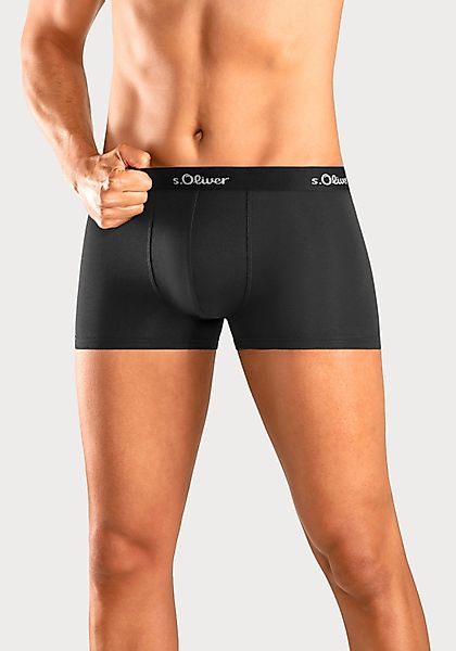 s.Oliver Boxer "Boxershorts für Herren" 3 Stk. tlg., klassisches Basic für günstig online kaufen