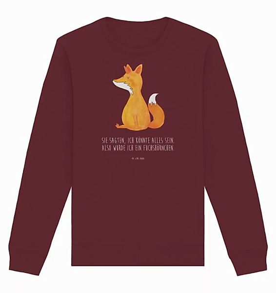 Mr. & Mrs. Panda Longpullover Einhorn Fuchs Größe L - Burgundy - Geschenk, günstig online kaufen