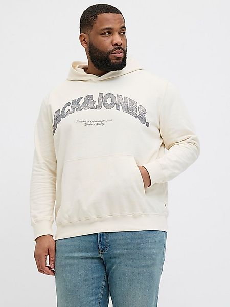 Jack & Jones PlusSize Kapuzensweatshirt JORALMERIA SWEAT HOOD PLS mit Logo günstig online kaufen