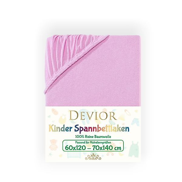 Devior Spannbettlaken Kinder Spannbetttuch 60x120 - günstig online kaufen