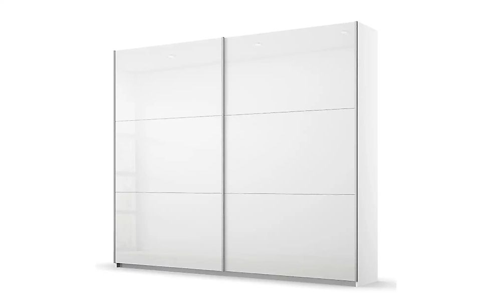Schwebetürenschrank  Acton ¦ weiß ¦ Maße (cm): B: 218 H: 210 Schränke > Kle günstig online kaufen