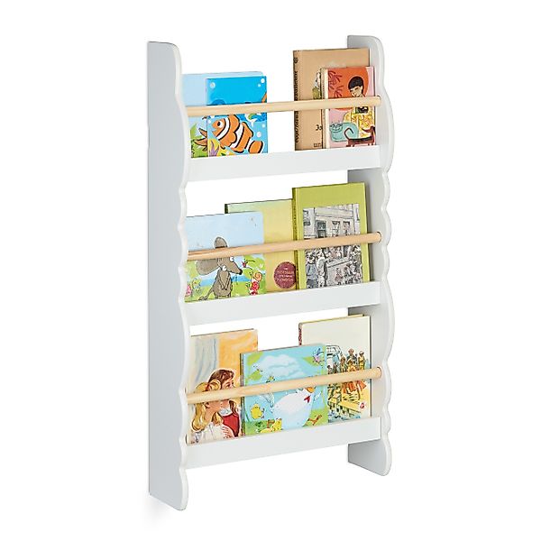 relaxdays Kinderregal Bücherregal Kinder Wolke günstig online kaufen
