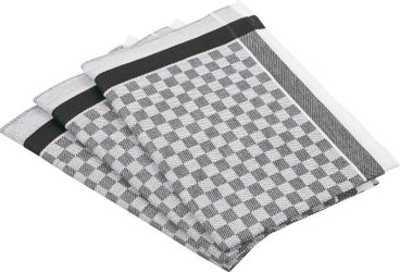 ROSS Geschirrtuch Exclusiv, (Set, 3-tlg), Karofond, günstig online kaufen