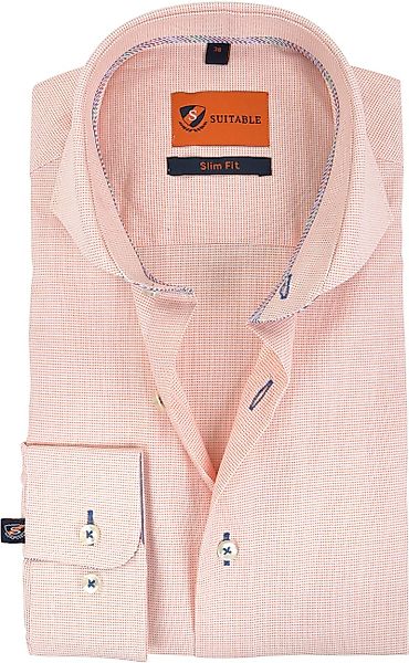 Suitable Hemd Pinpoint Orange 174-3 - Größe 40 günstig online kaufen