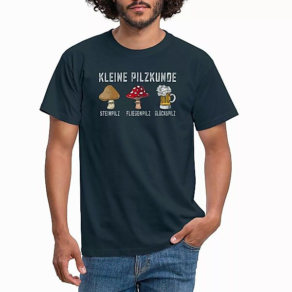 Spreadshirt T-Shirt Kleine Pilzkunde Bier Geschenk günstig online kaufen