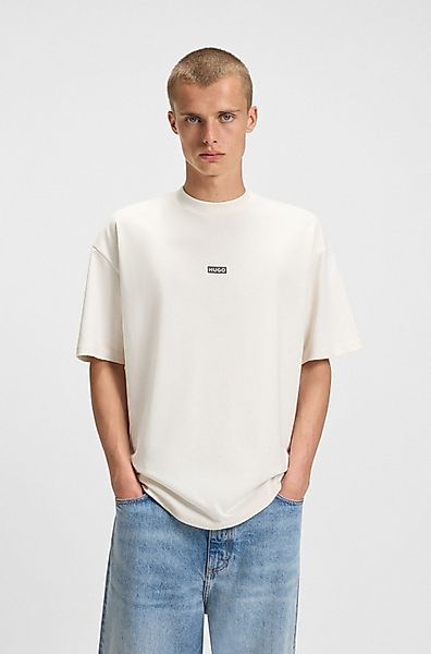 HUGO Blue T-Shirt Nalono mit Logodruck, günstig online kaufen