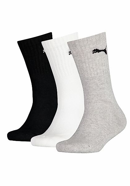 PUMA Socken "PUMA KIDS CREW SOCK 3P" 3 Paar, 3 Paar tlg. Junior mit klassis günstig online kaufen