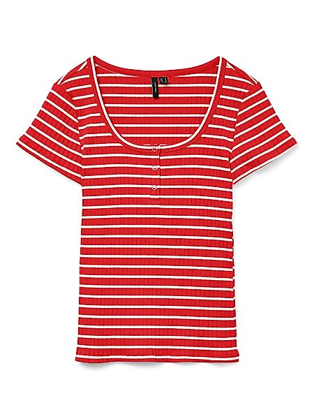 Vero Moda T-Shirt VMSEA SS HENLEY günstig online kaufen
