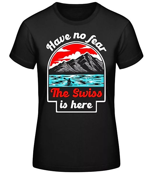 The Swiss Is Here · Frauen Basic T-Shirt günstig online kaufen
