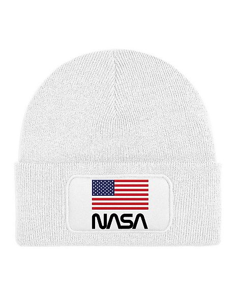 Youth Designz Beanie Nasa USA Unisex Beanie Mütze Strickmütze Wintermütze m günstig online kaufen