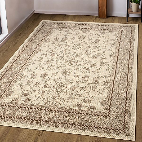 my home Teppich "Claren, auch für Balkon und Terrasse" rechteckig 3 mm Höhe günstig online kaufen