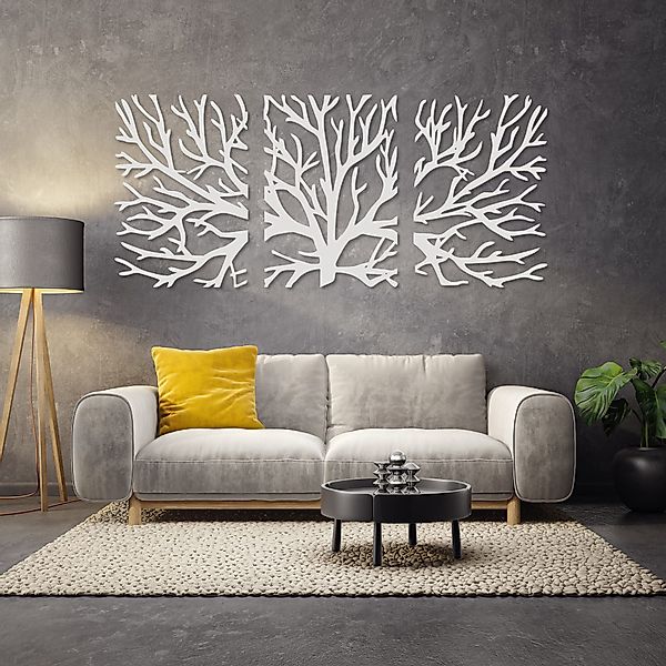 EYOKA Wanddekoobjekt 3D Wandbild aus Holz günstig online kaufen