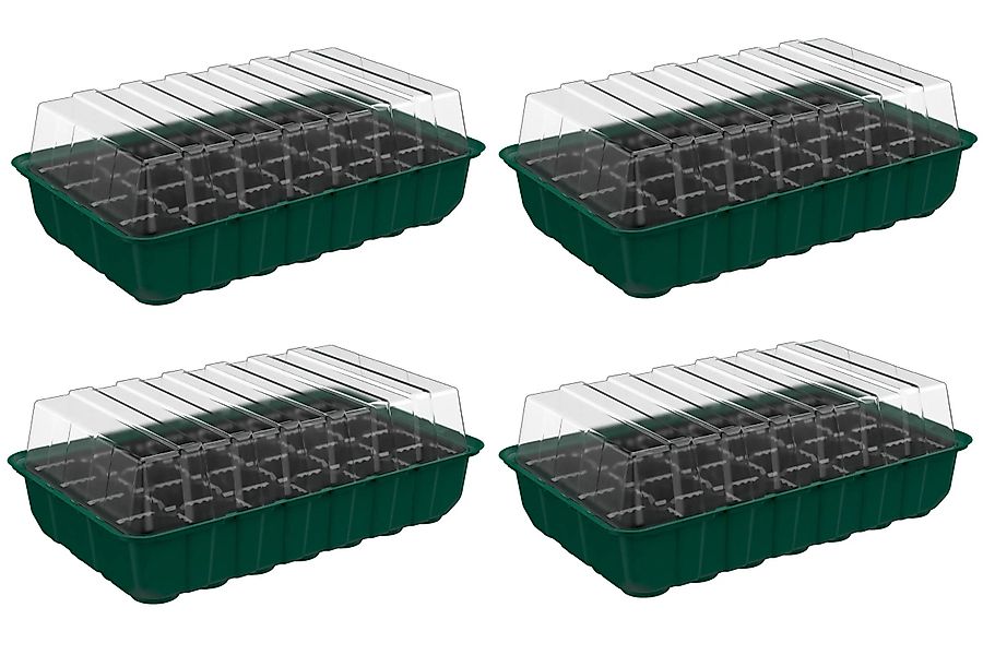 Parkside Gewächshaus Parkside Anzuchtkasten Set, 4 günstig online kaufen