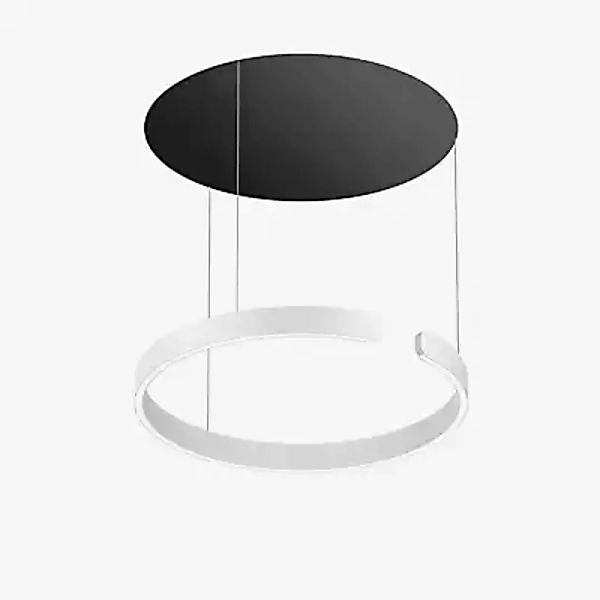 Occhio Mito Sospeso 60 Move Up Table Pendelleuchte LED, Kopf weiß matt/Bald günstig online kaufen
