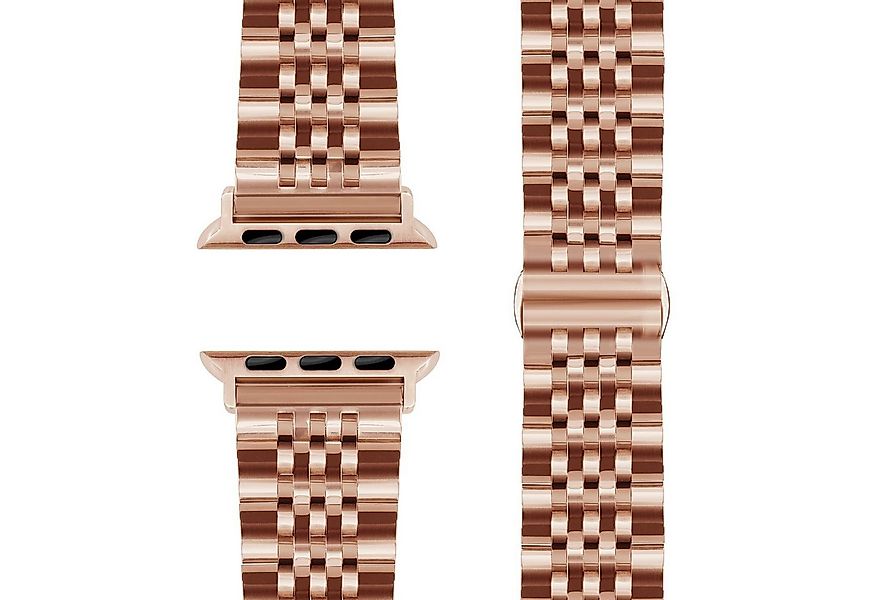 Nalia Smartwatch-Armband Apple Watch 38mm/40/41/42(Serie 10), Elegantes Ede günstig online kaufen