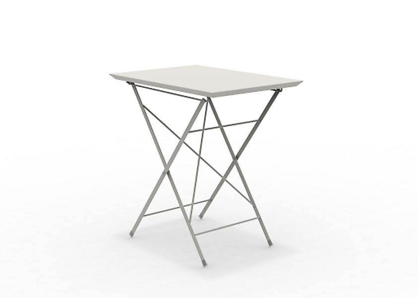 STEP - Faltbarer Gartentisch 70x50 cm schlamm günstig online kaufen