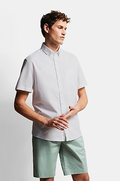 bugatti Kurzarmhemd mit feiner Struktur günstig online kaufen