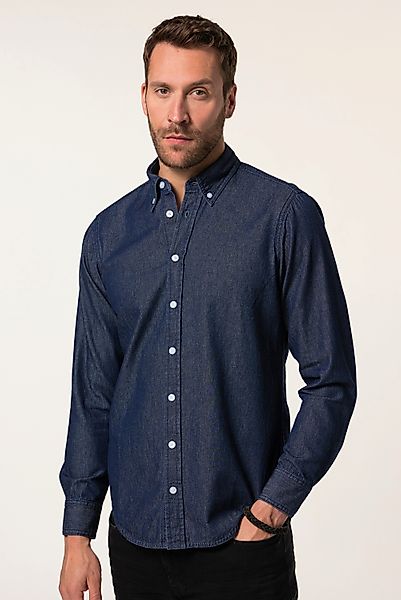 JP1880 Businesshemd JP 1880 Denim-Hemd Langarm günstig online kaufen