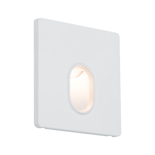Paulmann "LED Wandeinbauleuchte Wall eckig 78x35mm 1,1W 65lm 230V 2700K Wei günstig online kaufen