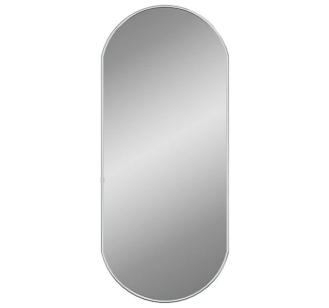furnicato Wandspiegel Silbern 70x30 cm Oval (1-St) günstig online kaufen