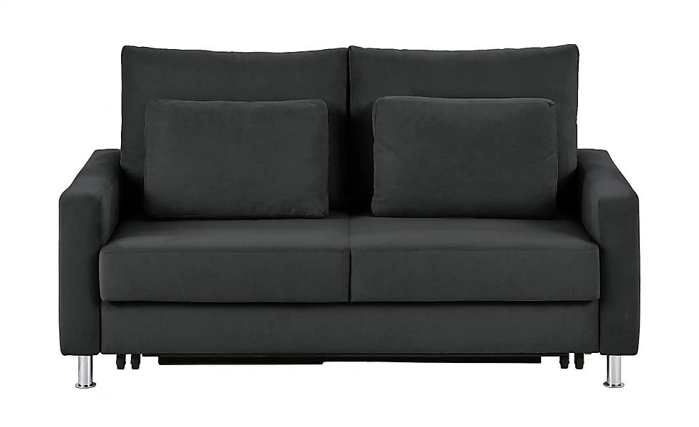 Schlafsofa Mikrofaser Fürth ¦ grau ¦ Maße (cm): B: 146 H: 90 T: 95 Polsterm günstig online kaufen