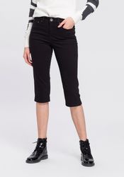 Arizona Caprijeans mit Schlitz am Saum günstig online kaufen