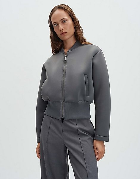 someday Sweatjacke USELENA Regular Scuba mit feinem Glanz lockere Passform, günstig online kaufen