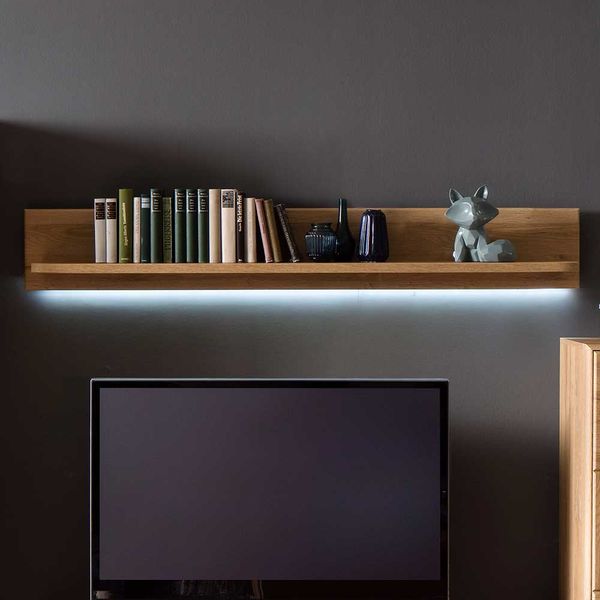 Hängeregal in Wildeichefarben 170 cm breit günstig online kaufen