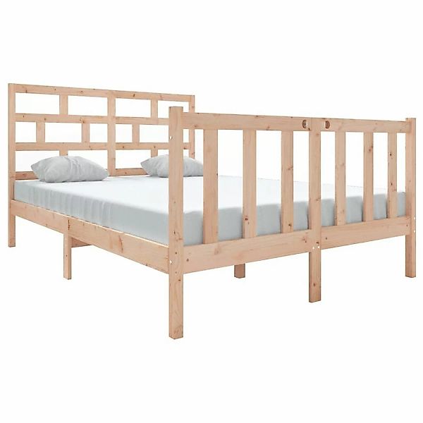 Vidaxl Massivholzbett Kiefer 140x190 Cm günstig online kaufen