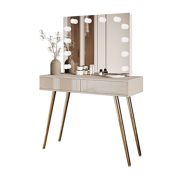 Lookway Schminktisch SIENNA GOLD ELITE Schminktisch günstig online kaufen