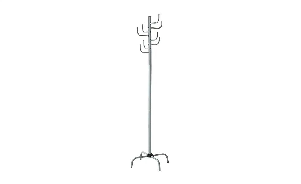 Garderobenständer   ¦ grau ¦ Metall ¦ Maße (cm): B: 37 H: 180 Garderoben & günstig online kaufen