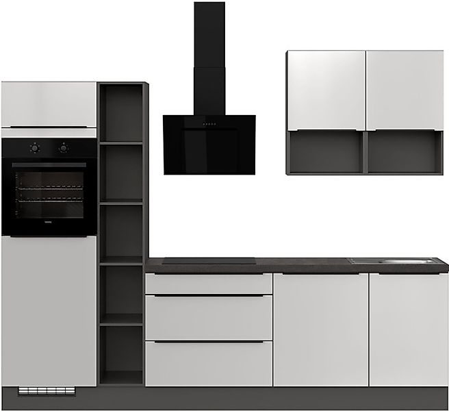 IMPULS KÜCHEN Küche »"Madrid", Ausrichtung wählbar, Schubkästen mit Soft-Cl günstig online kaufen