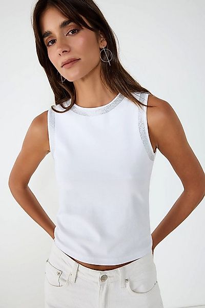 No Matter What Blusentop Ärmellose Crop-Bluse günstig online kaufen