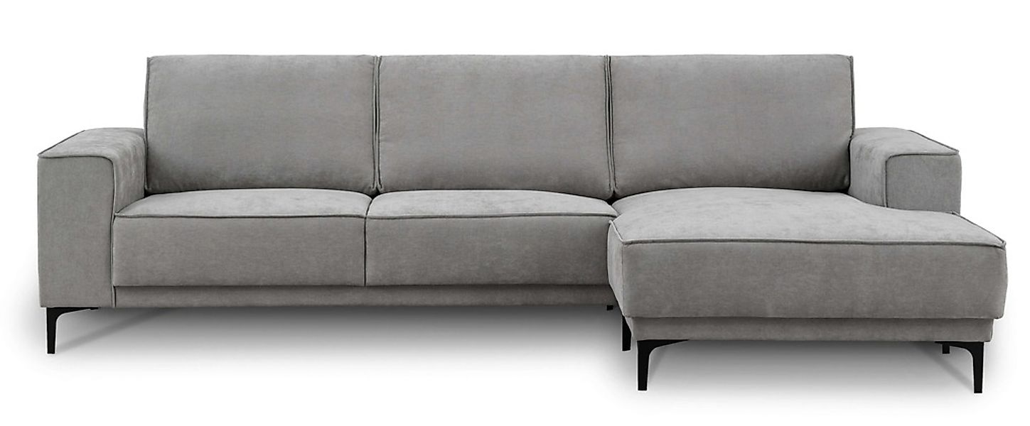 OTTO home Ecksofa »Polsterecke Oland, Struktur, Flachgewebe, Luxus-Microfas günstig online kaufen