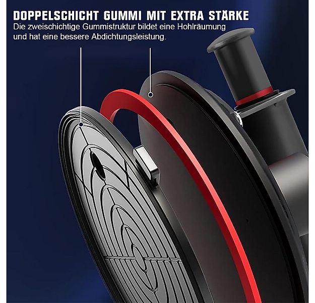 XERSEK Saugheber 2X Glasheber mit Manometer 8'' Vakuum Saugnapf Fliesenhebe günstig online kaufen