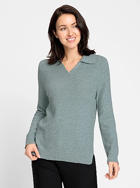 Inspirationen Strickpullover "Polopullover" günstig online kaufen