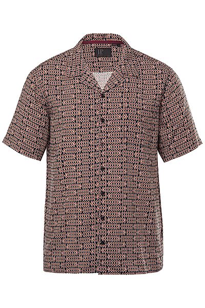 JP1880 Kurzarmhemd JP1880 Viskose-Hemd Halbarm Cuba-Kragen günstig online kaufen