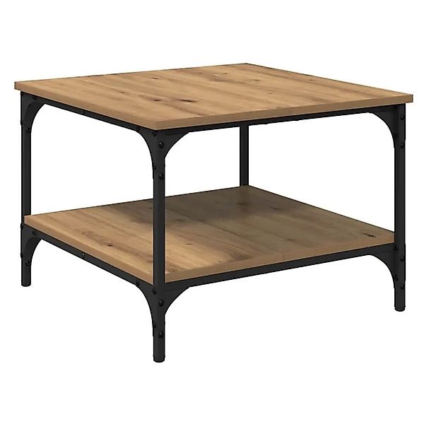 vidaXL Couchtisch Artisan-Eiche 55 x 55 x 40 cm Holzwerkstoff 881900 günstig online kaufen