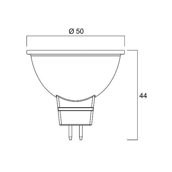 LED-Leuchtmittel SUPERIA RETRO GU5.3 MR16 6,1W 830 621lm dim günstig online kaufen