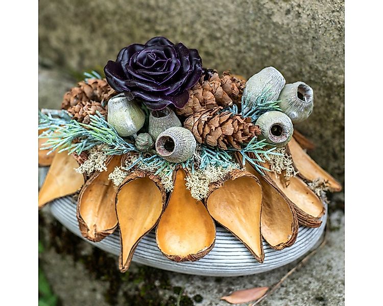 Trockenblume Natürliche Samenkapseln Deko Schoten Braun 50 St 9-12 cm, 50 S günstig online kaufen