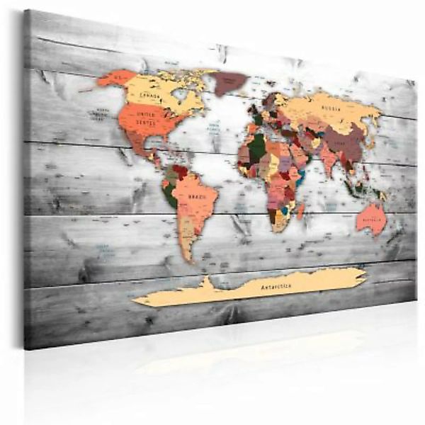 artgeist Wandbild World Map: New Directions mehrfarbig Gr. 60 x 40 günstig online kaufen