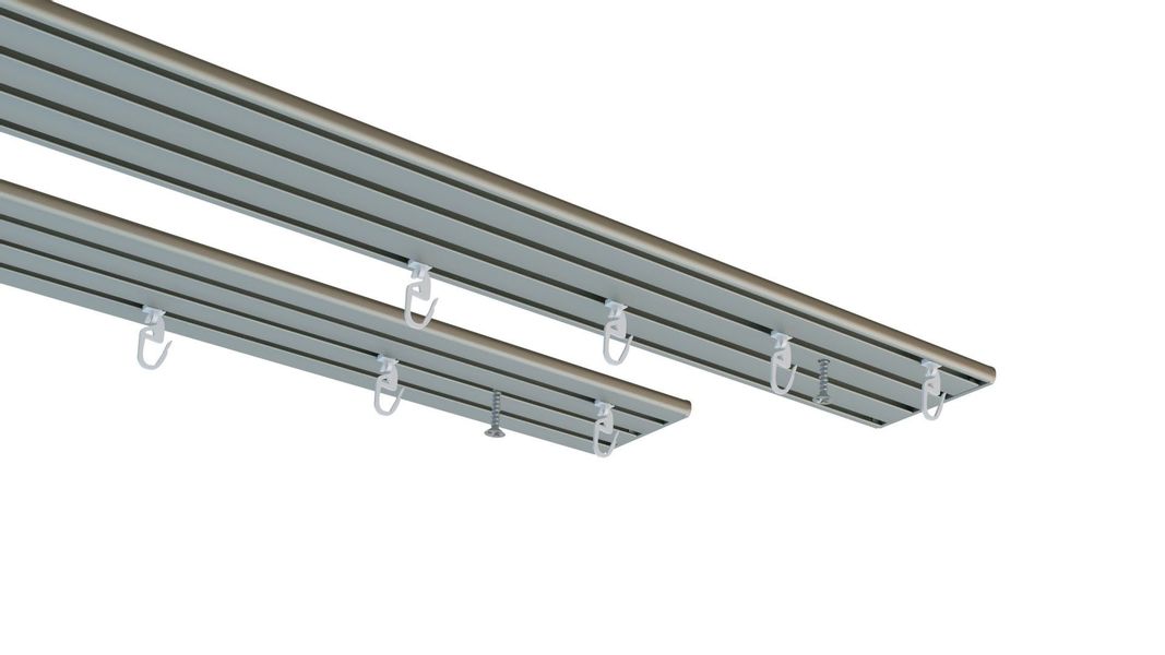 my home Gardinenschiene "Tanbul" 4 läufig-läufig Fixmaß günstig online kaufen