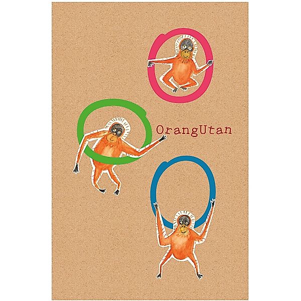 Komar Wandbild ABC Animal O 30 x 40 cm günstig online kaufen