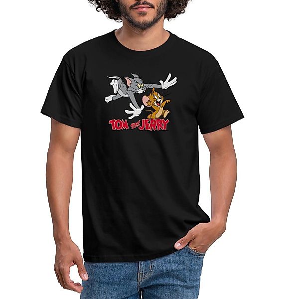 Spreadshirt T-Shirt Tom Und Jerry Verfolgung günstig online kaufen