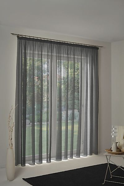 Wirth Vorhang "LORCA" Kräuselband 1 Stk. tlg. günstig online kaufen