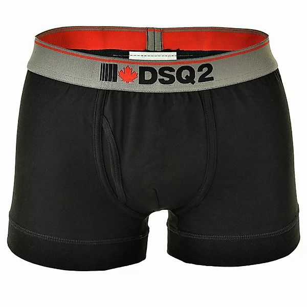 DSQUARED2 Herren Boxer Shorts - Trunk, Logo, Baumwolle, einfarbig günstig online kaufen