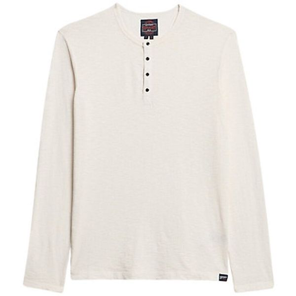 Superdry  T-Shirt T-shirt manches longues col tunisien en jersey günstig online kaufen