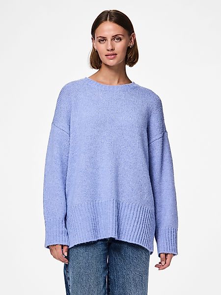 pieces Rundhalspullover PCNANCY LS LOOSE O-NECK günstig online kaufen