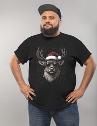 MoonWorks Print-Shirt Herren T-Shirt Weihnachten Rentier günstig online kaufen