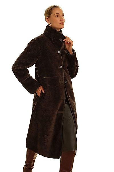 Love & Roses Langmantel Love & Roses Shearling-Mantel, Regular (1-tlg) günstig online kaufen